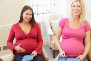 Two Pregnant Ladies